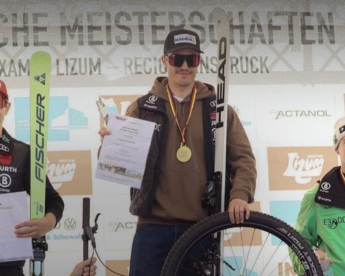 Anton Grammel ist Deutscher Meister im Riesenslalom