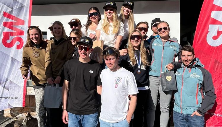 Alpiner Abschluss am Kaunertaler Gletscher