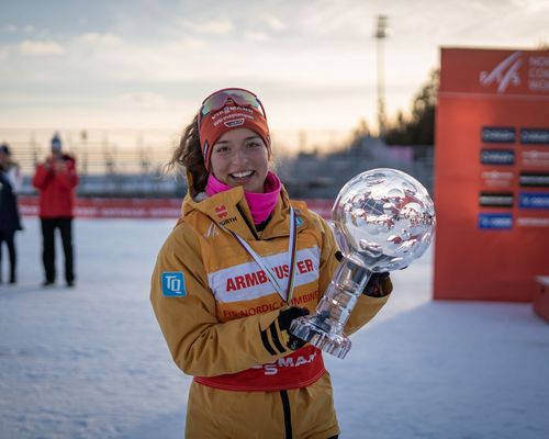 Erste deutsche Gesamtweltcup-Siegerin